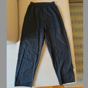 Beklina Basic Pant Textured in Black